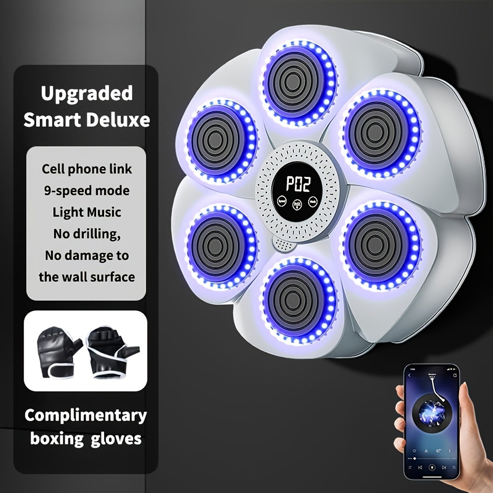 Smart Music Boxing Machine with Rotating Targets