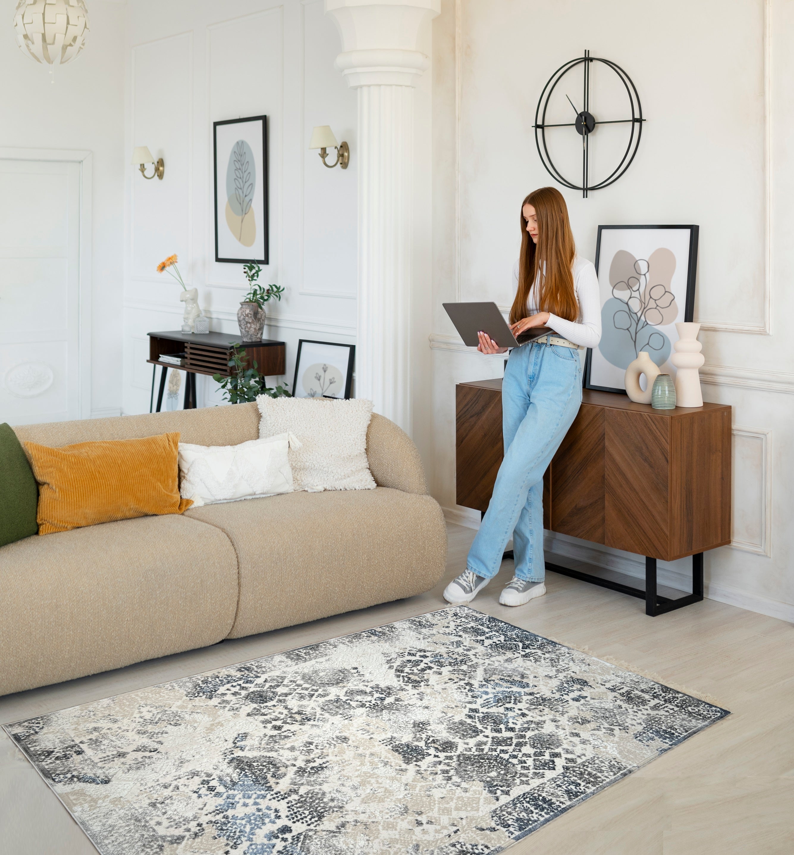 ROY's Home High&Low Modern Design Area Rugs,