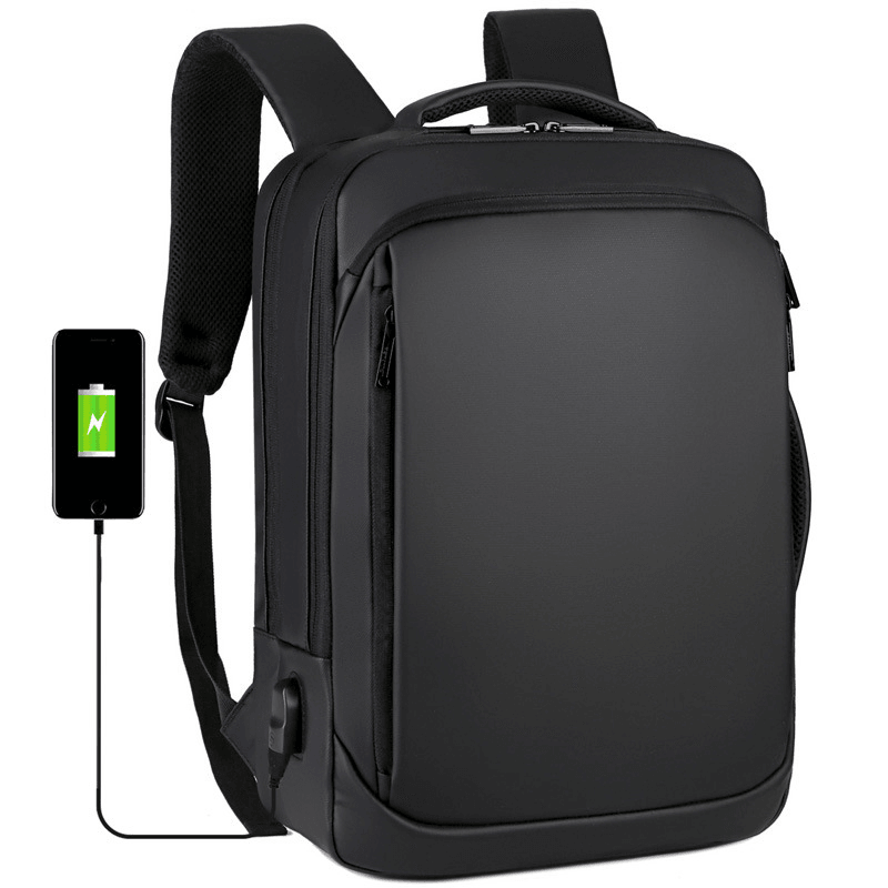Premium black Laptop backpack bag for gadgets