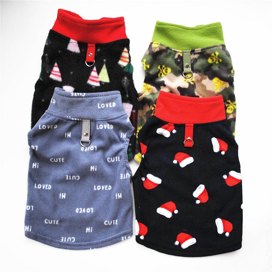 Cozy Canine Winter Fleece Dog Clothes